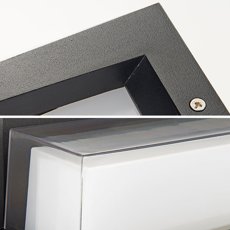 2 dimensioni per la lampada moderna opzionale per illuminazione calda/bianca esterna