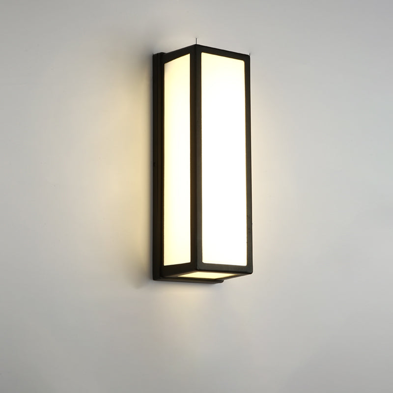 Minimalistische Leuchten wasserdichte Außenbeleuchtungskörper mit Acrylschatten