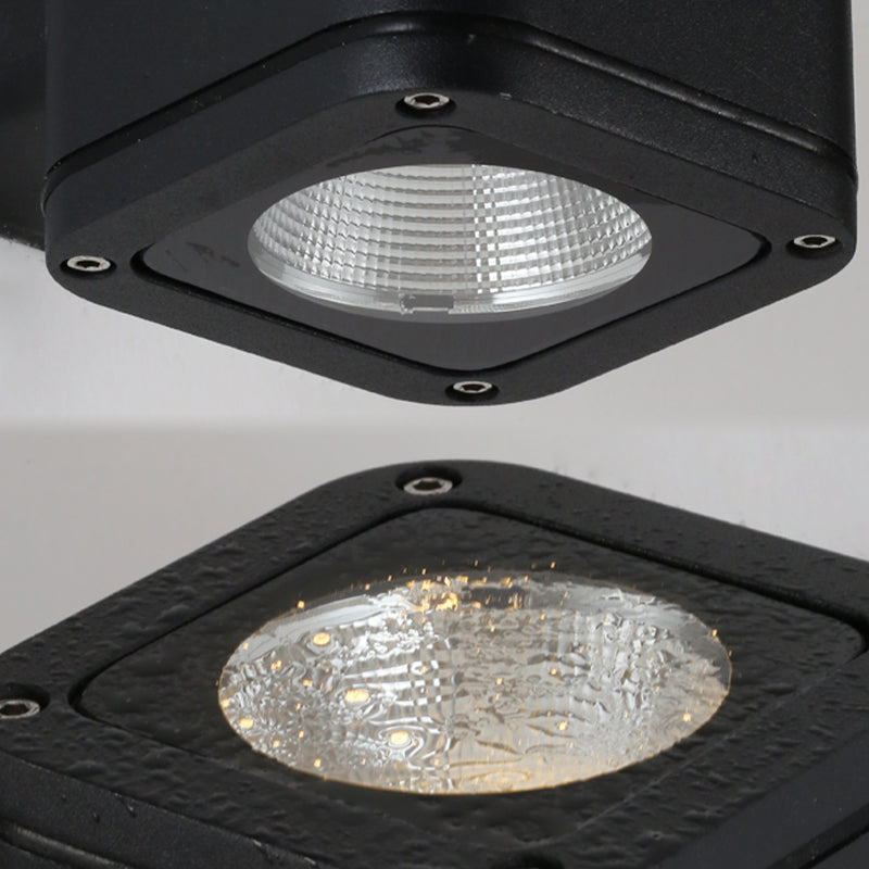 Contemporary Minimalist Outdoor Lighting Sconces Household Wall Washer Sconce for Hallway Porch