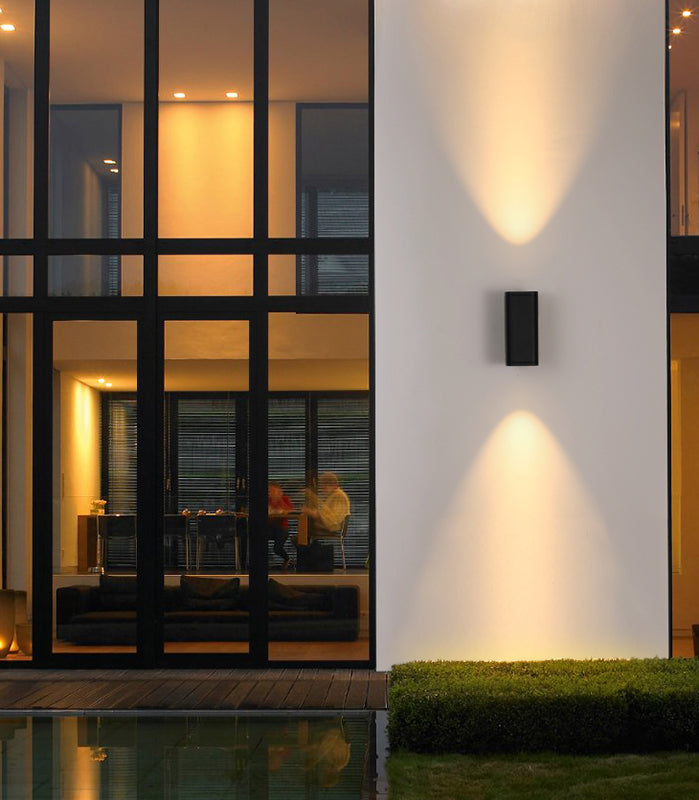 Contemporary Minimalist Outdoor Lighting Sconces Household Wall Washer Sconce for Hallway Porch