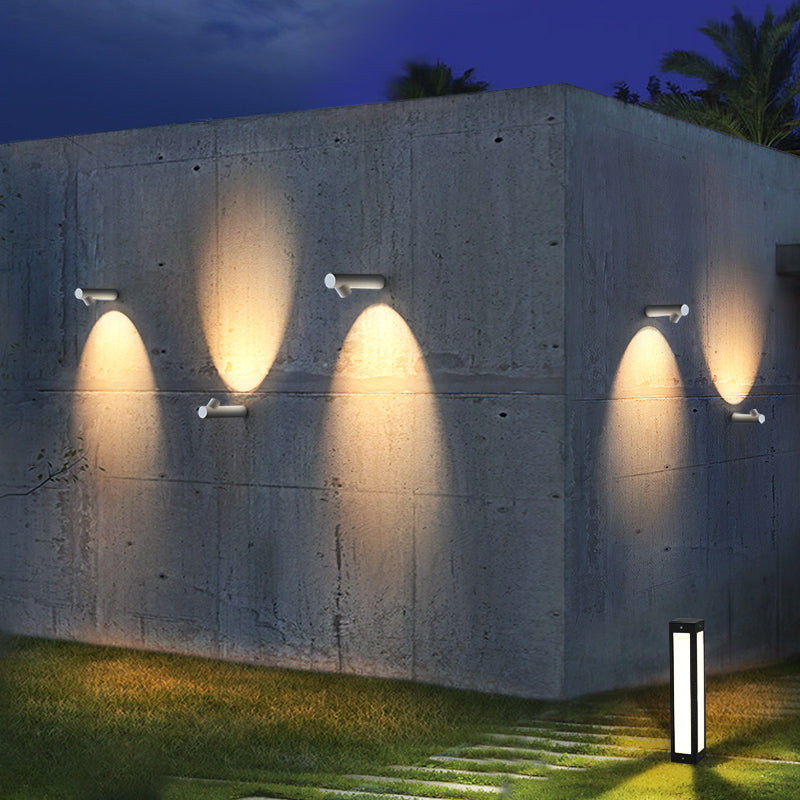 Modern Decorative Wall Light Fixture Wall Washer Sconce with Aluminum Art