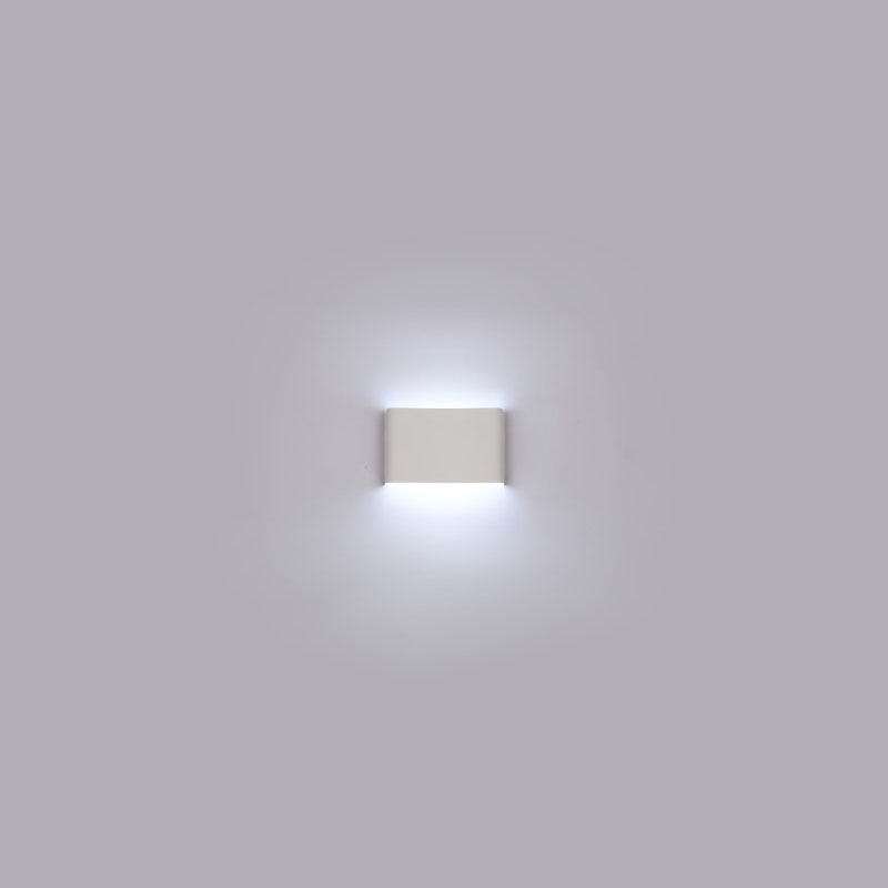 Accesorios de iluminación de la pared rectángulo Iluminación de pared del hogar minimalista