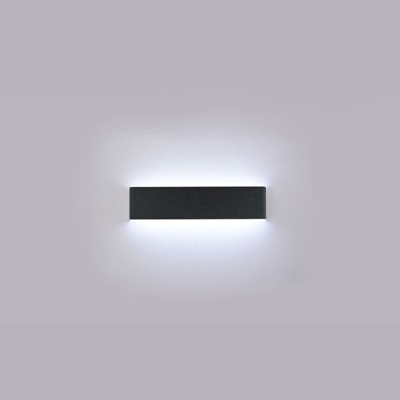 Accesorios de iluminación de la pared rectángulo Iluminación de pared del hogar minimalista
