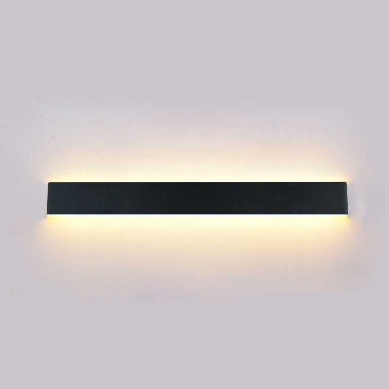 Accesorios de iluminación de la pared rectángulo Iluminación de pared del hogar minimalista