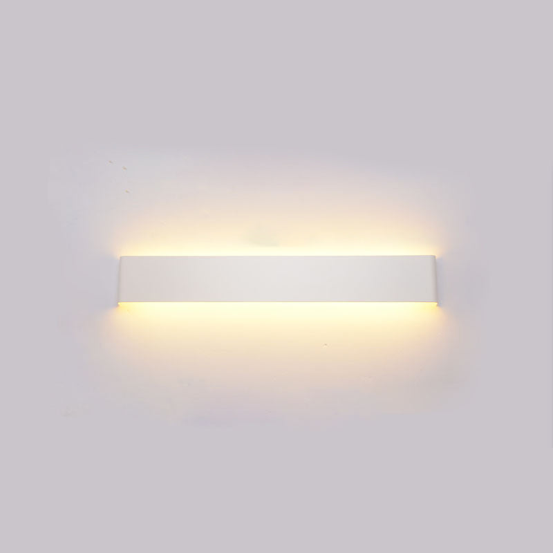 Accesorios de iluminación de la pared rectángulo Iluminación de pared del hogar minimalista