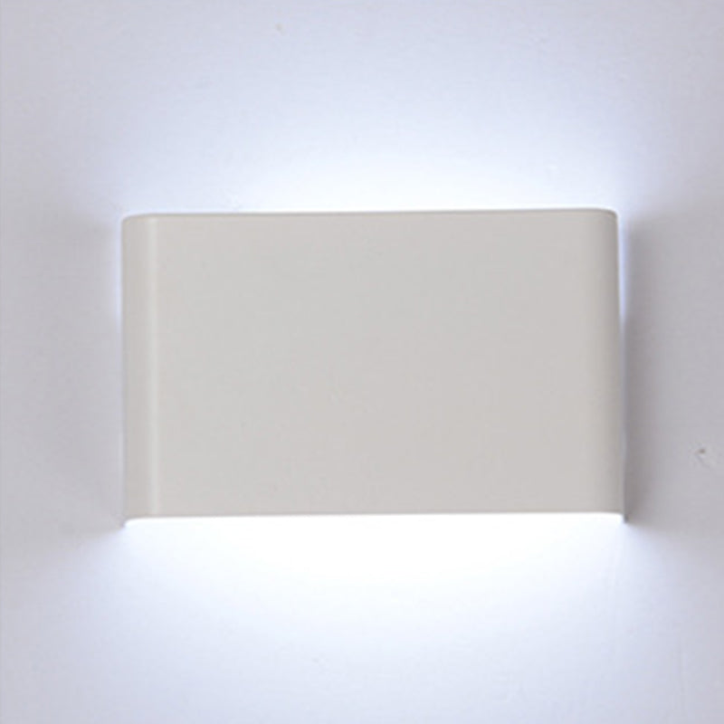 Accesorios de iluminación de la pared rectángulo Iluminación de pared del hogar minimalista