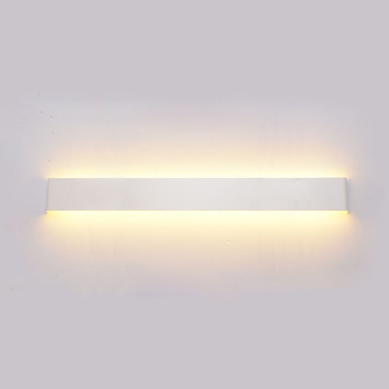 Accesorios de iluminación de la pared rectángulo Iluminación de pared del hogar minimalista