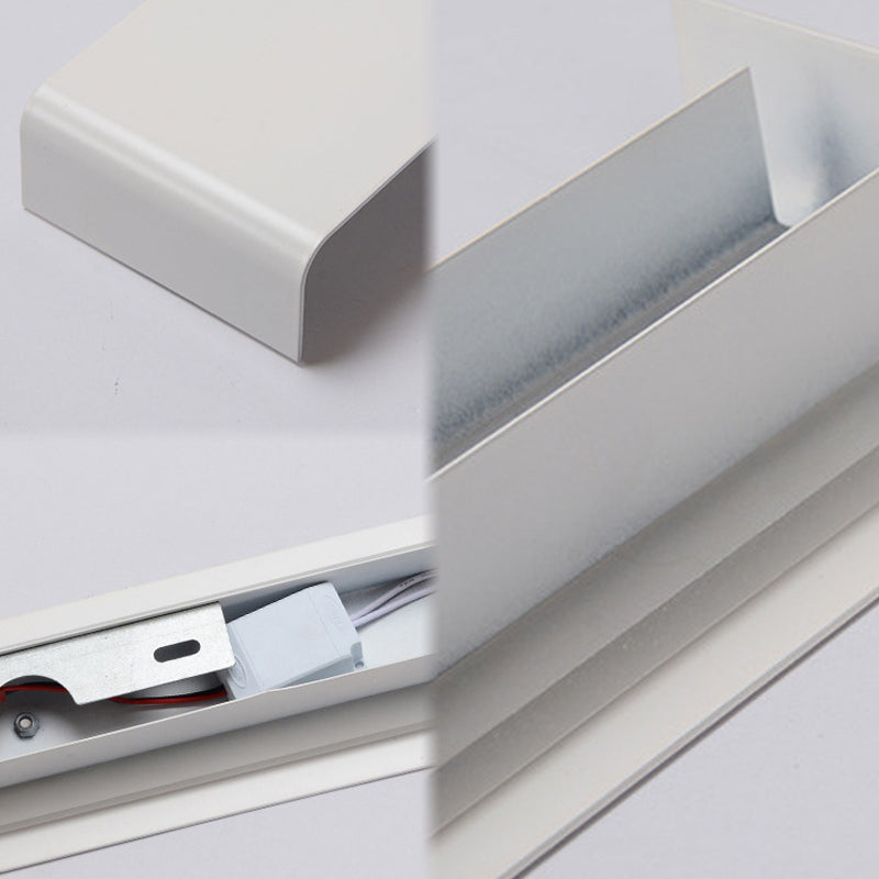 Accesorios de iluminación de la pared rectángulo Iluminación de pared del hogar minimalista