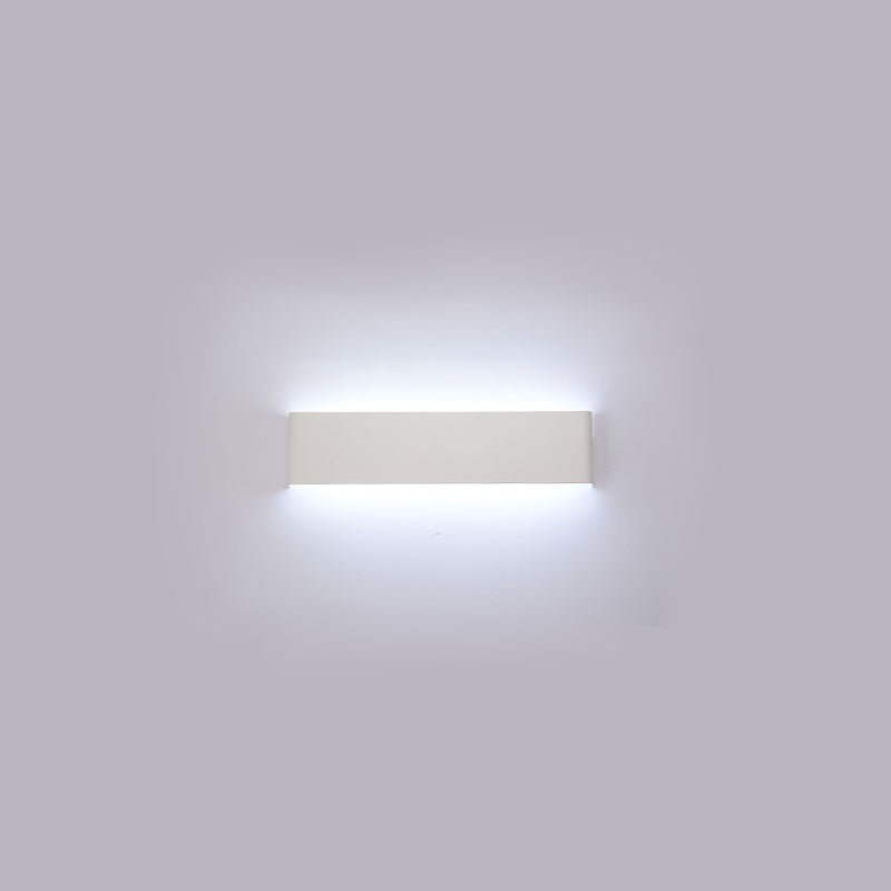 Accesorios de iluminación de la pared rectángulo Iluminación de pared del hogar minimalista