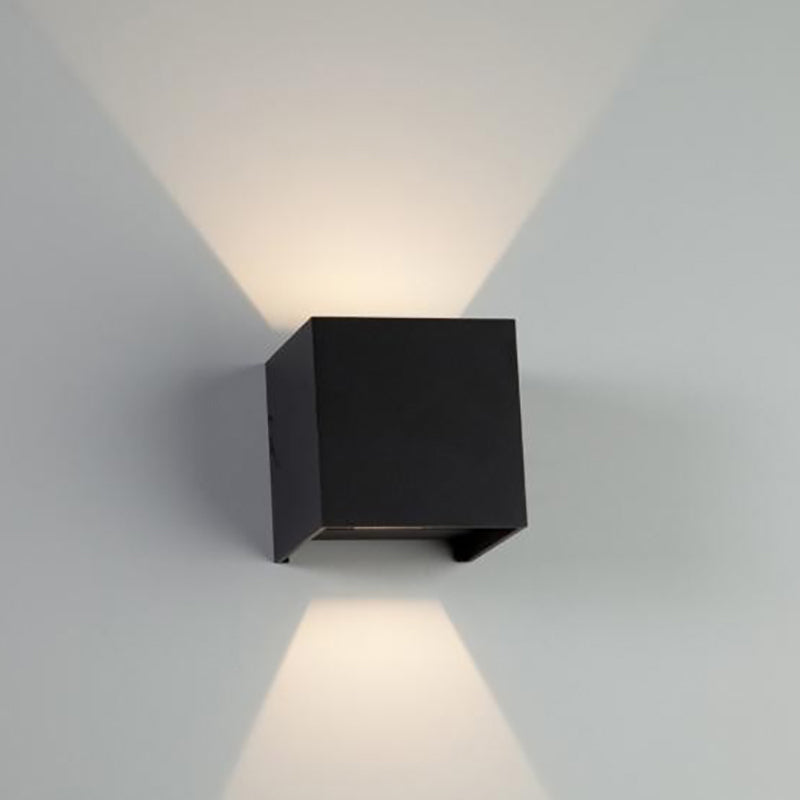 Modern Lighting Outdoor Sconces Disconce di lavatrice per la parete della casa con arte metallica