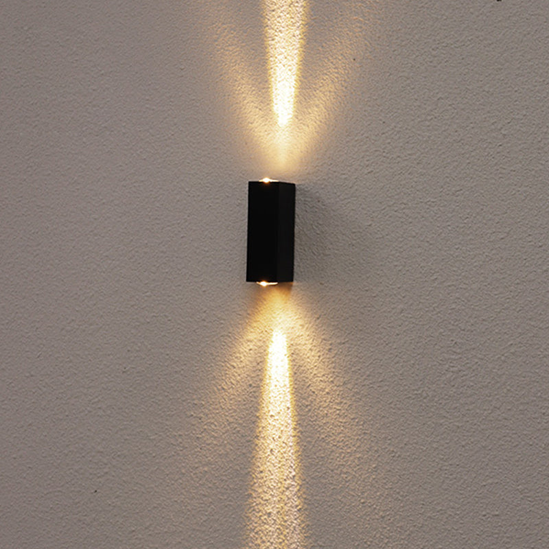 Éclairage mural moderne Lumière murale à LED multi-lumière avec art en aluminium