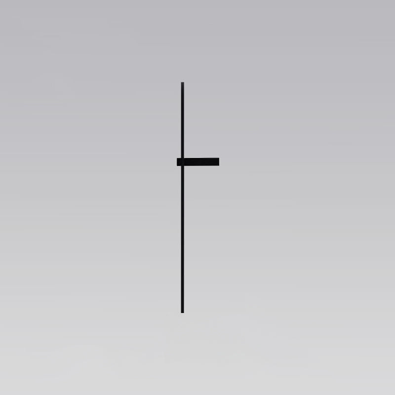 Iluminación de pared lineal moderna 1 luz de pared de luz con sombra acrílica