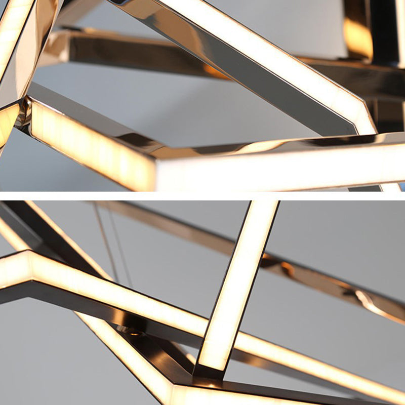 Lampada a parete geometrica Simplicità Postmoderna Simplicità Acrilico Montaggio a parete per soggiorno