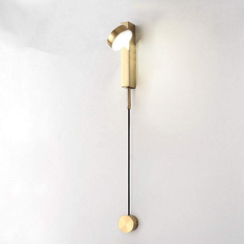Linear Wall Mounted Lamp Postmodern Simplicity Acrylic Wall Mount Lamp for Living Room