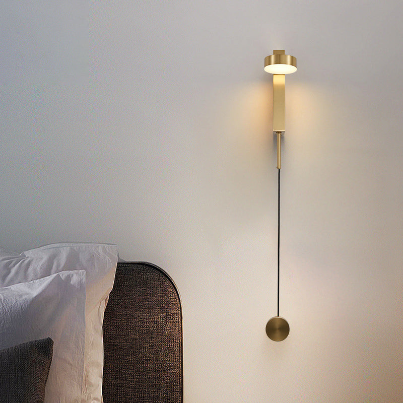 Linear Wall Mounted Lamp Postmodern Simplicity Acrylic Wall Mount Lamp for Living Room