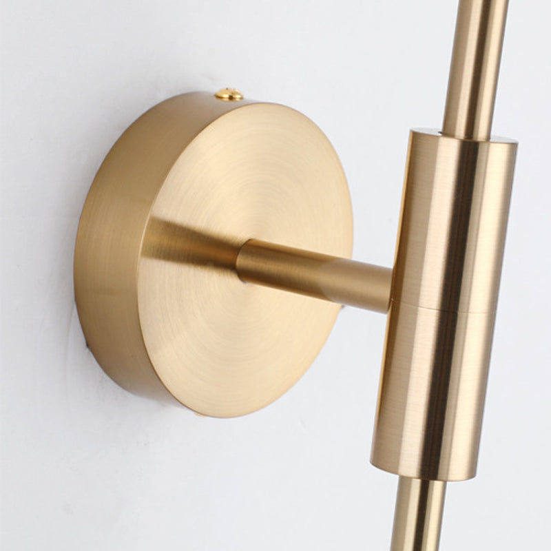 Lampada a parete a parete del globo postmoderno lampada a parete in vetro a monte per soggiorno