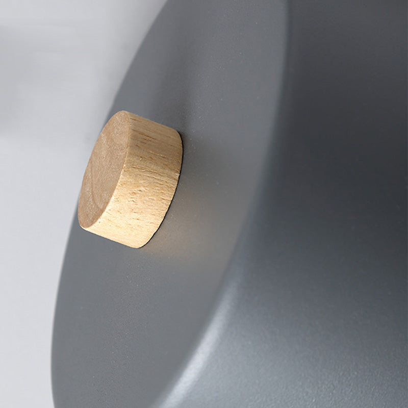 Metal Macaron Sconce Cylinder Shade 1 Light Nordic Modern Wall Mount Light