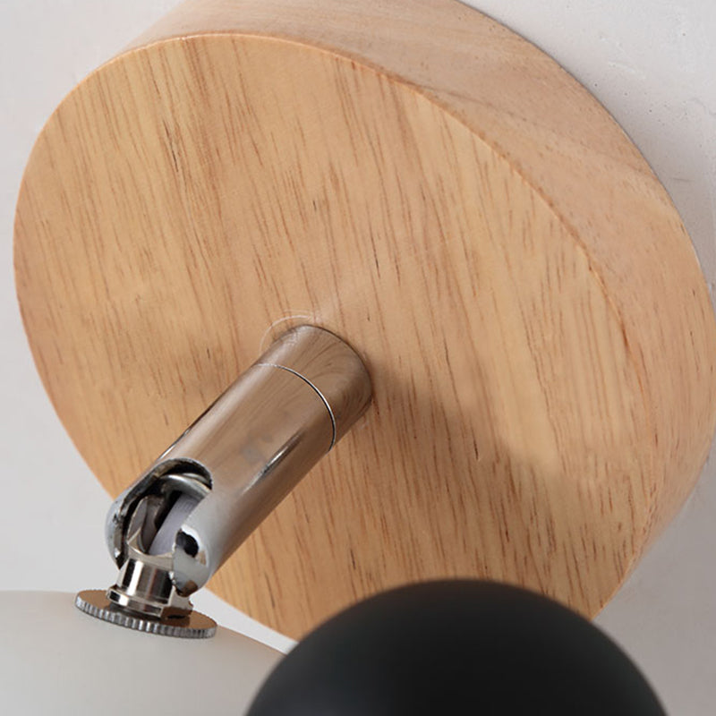 1 Light Wall Sconce Lamp Macaron Modern Metal Wall Mount Light Fixture for Boy Girl Bedroom