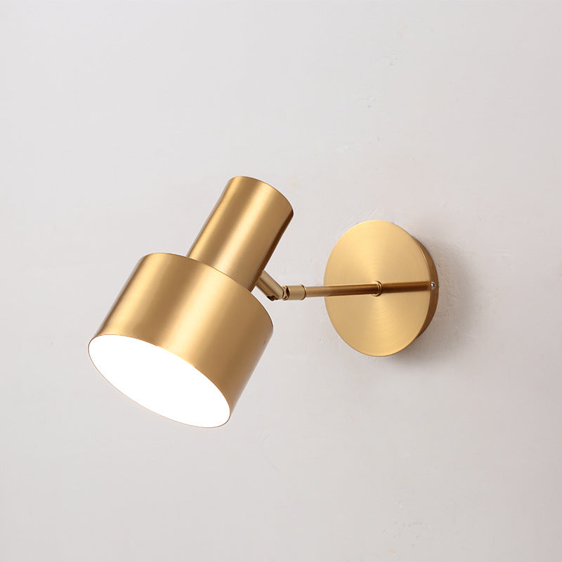 Lampada montata a parete di fiammata Postmoderna semplicità in metallo muro di scarico per soggiorno