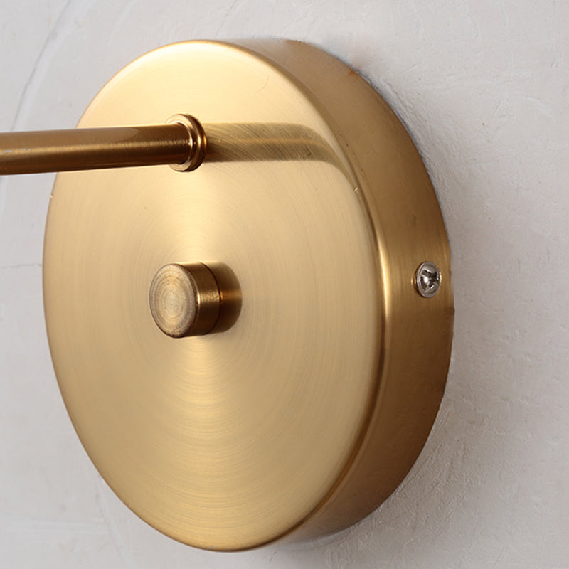 Lampada montata a parete di fiammata Postmoderna semplicità in metallo muro di scarico per soggiorno