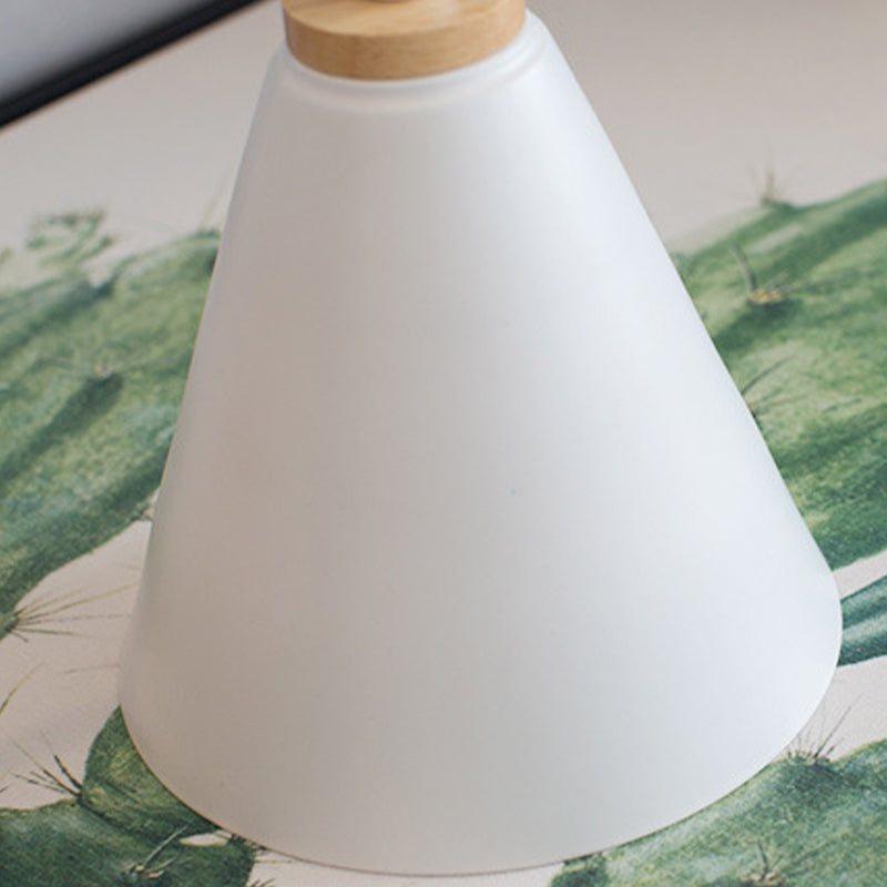 Cone Wall Mounted Lamp Modern Simplicity Macaron Metal Wall Mount Lamp for Living Room