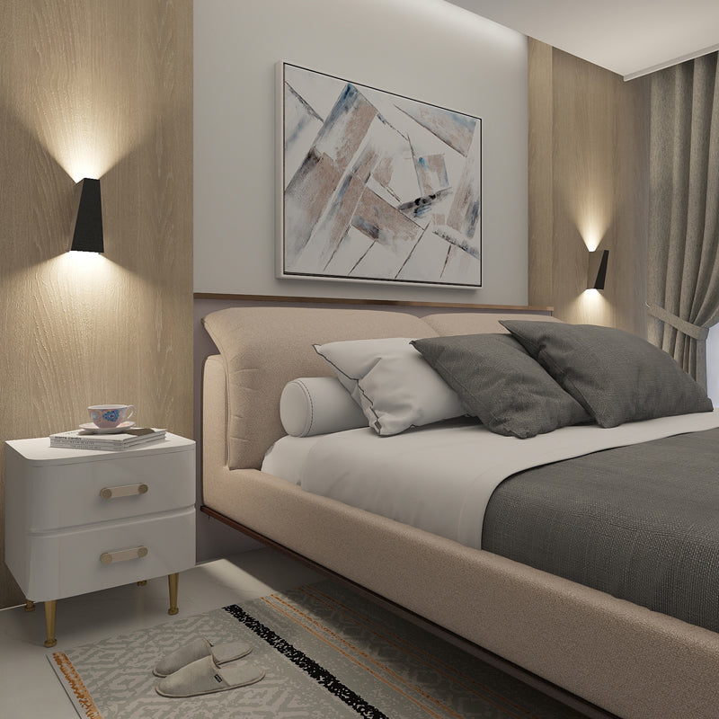 Illuminazione murale geometrica minimalista contemporanea illuminazione da parete esterna