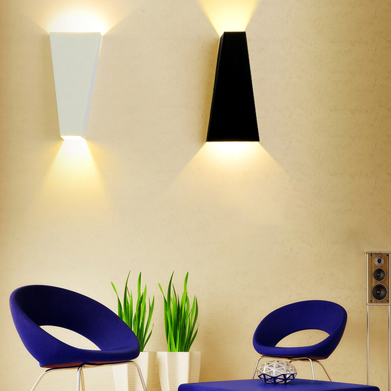 Illuminazione murale geometrica minimalista contemporanea illuminazione da parete esterna