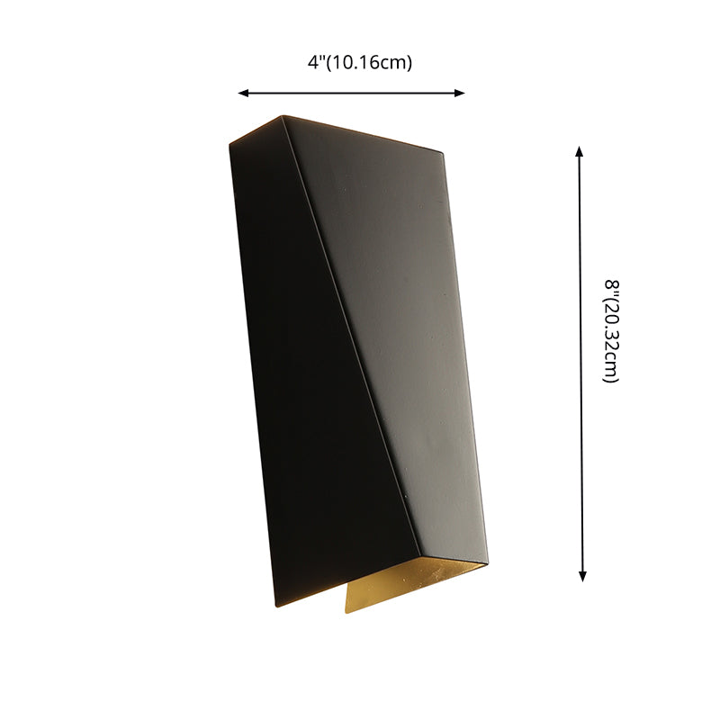Illuminazione murale geometrica minimalista contemporanea illuminazione da parete esterna