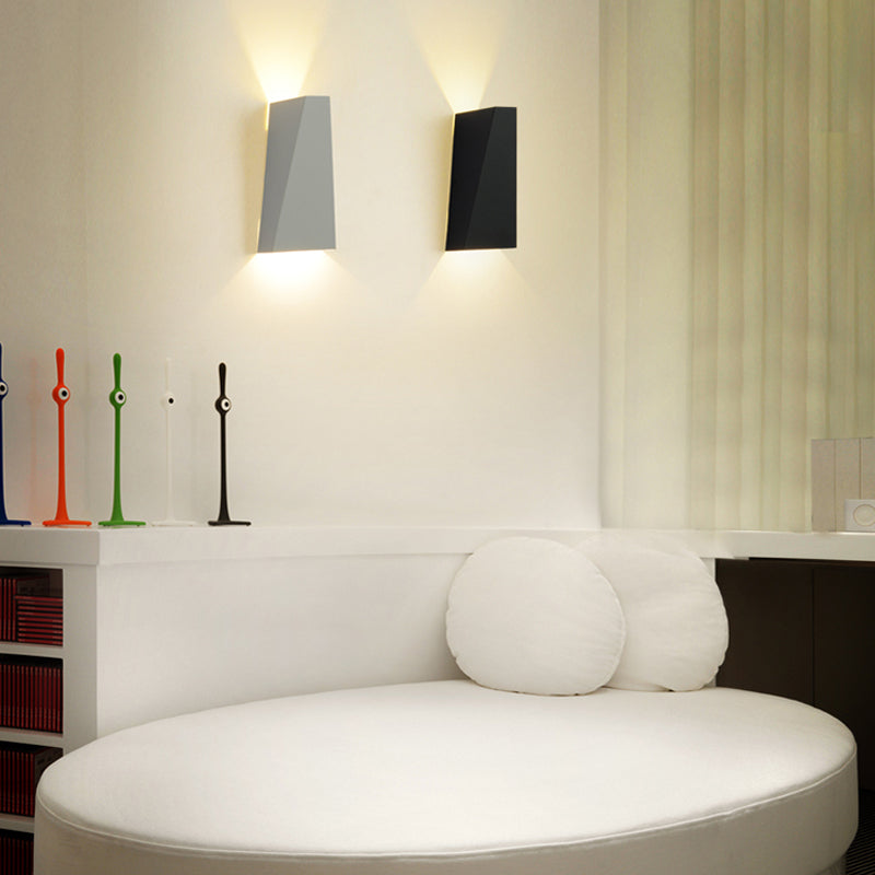 Illuminazione murale geometrica minimalista contemporanea illuminazione da parete esterna