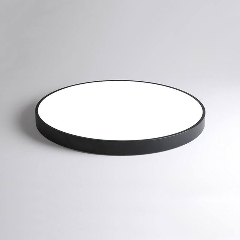 1-Light Round Flush Ceiling Lamps Modern Style Acrylic Flush Mount Ceiling Lighting Fixture