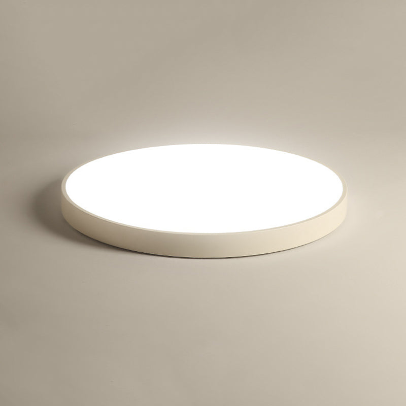 1-Light Round Flush Ceiling Lamps Modern Style Acrylic Flush Mount Ceiling Lighting Fixture