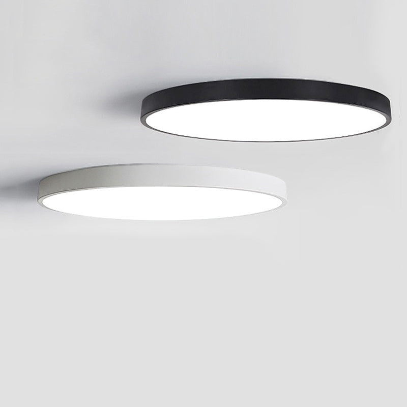 1-Light Round Flush Ceiling Lamps Modern Style Acrylic Flush Mount Ceiling Lighting Fixture