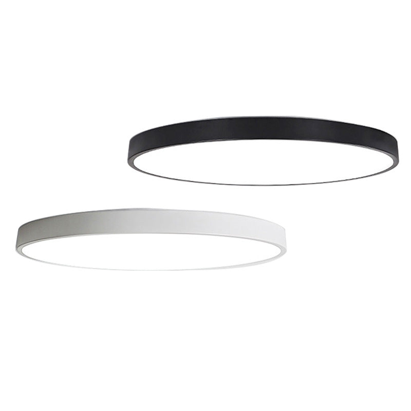 1-Light Round Flush Ceiling Lamps Modern Style Acrylic Flush Mount Ceiling Lighting Fixture