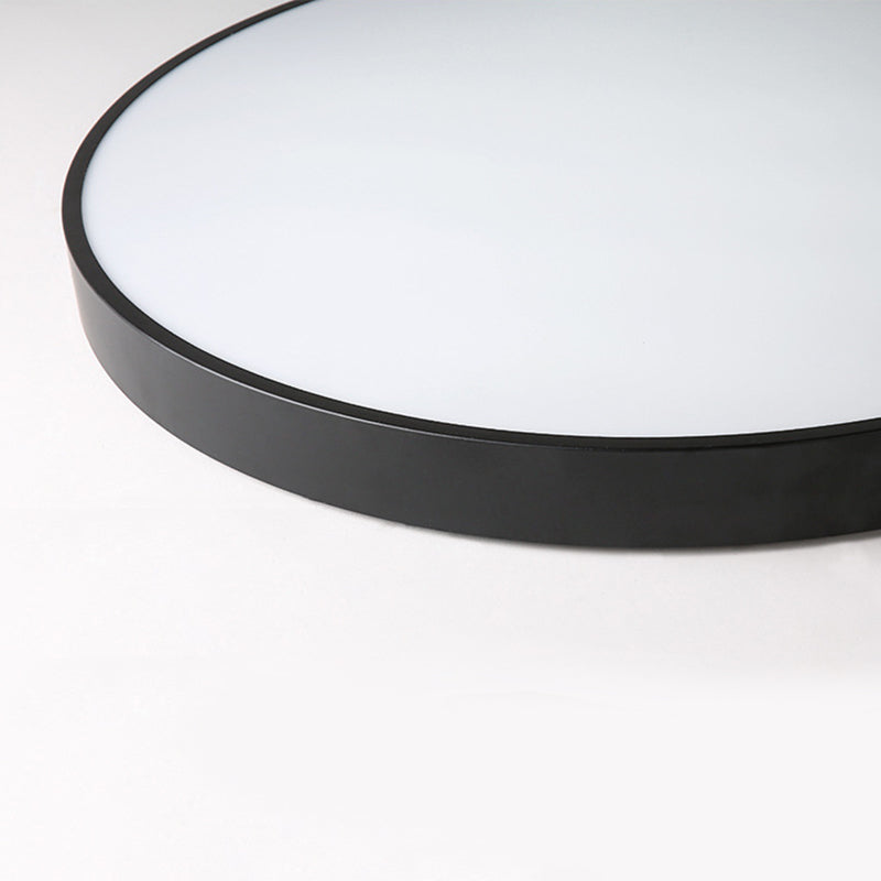 1-Light Round Flush Ceiling Lamps Modern Style Acrylic Flush Mount Ceiling Lighting Fixture