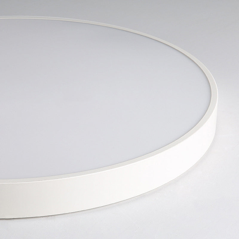 1-Light Round Flush Ceiling Lamps Modern Style Acrylic Flush Mount Ceiling Lighting Fixture