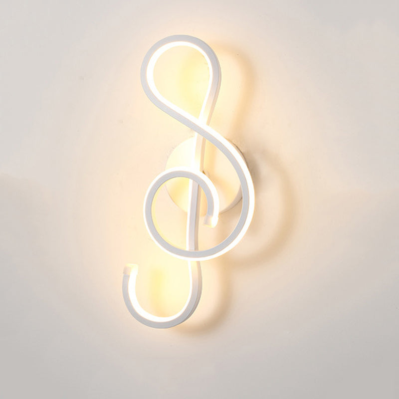 Modern Minimalist LED Wall Light Aluminium Linear Wall Lamp with Silicone Shade