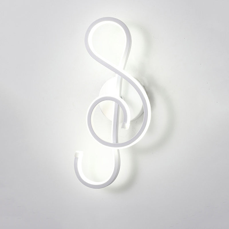 Modern Minimalist LED Wall Light Aluminium Linear Wall Lamp with Silicone Shade