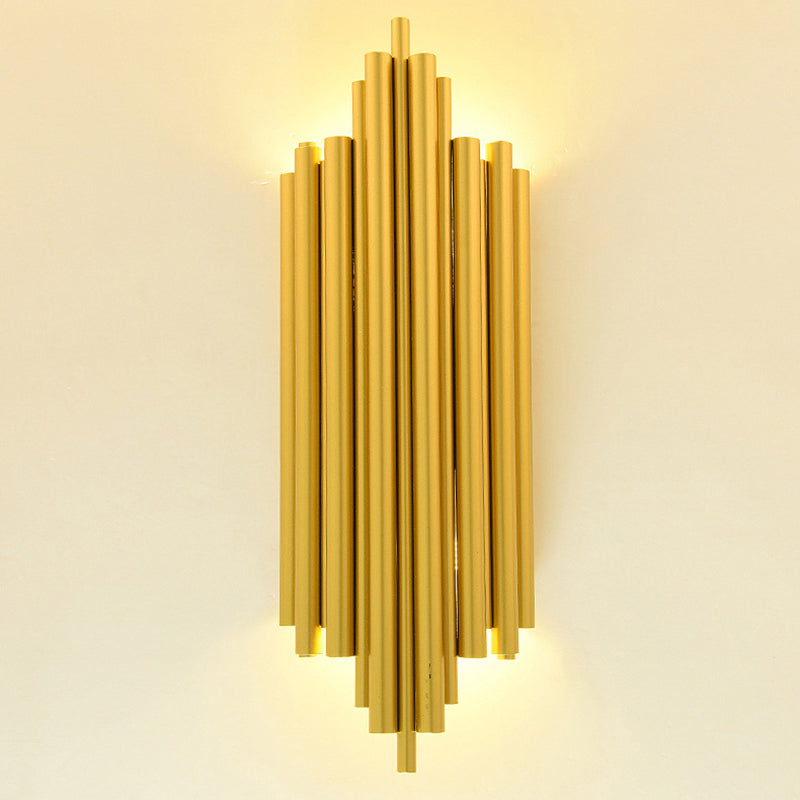 Contemporary Metal 1-Light Wall Mount Lamp Linear Wall Sconce for Bedroom