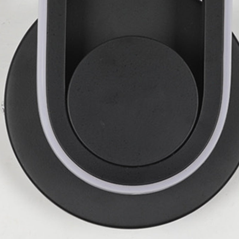 Modern Wall Sconce Fonce 1 illuminazione a parete regolabile in metallo illuminato per camera da letto