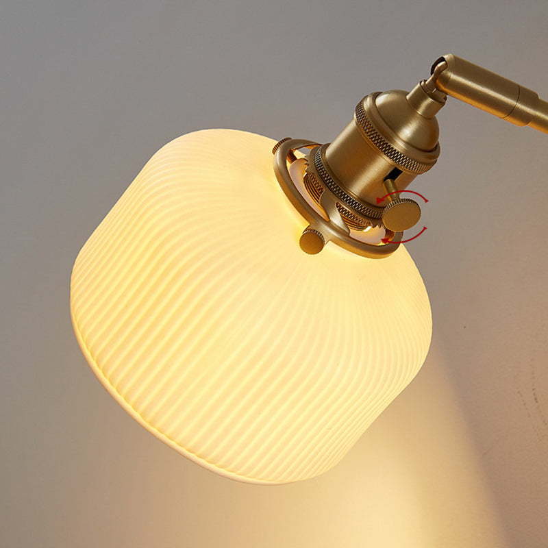 1-Lichtschale Wandleuchte moderne einfache Style-Glas-Wandbeleuchtung in Gold