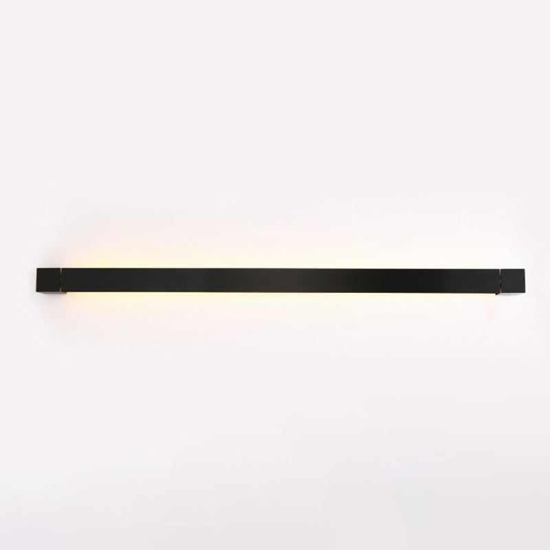 Modern 1-Light LED Wall Sconce Metal Linear Wall Mounted Light for Bathroom