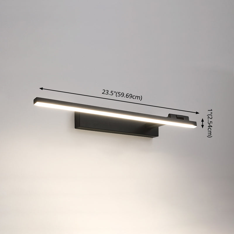 1-licht lineaire schaduw Wand SCONCE Moderne eenvoudige stijl Mirror Wandverlichting