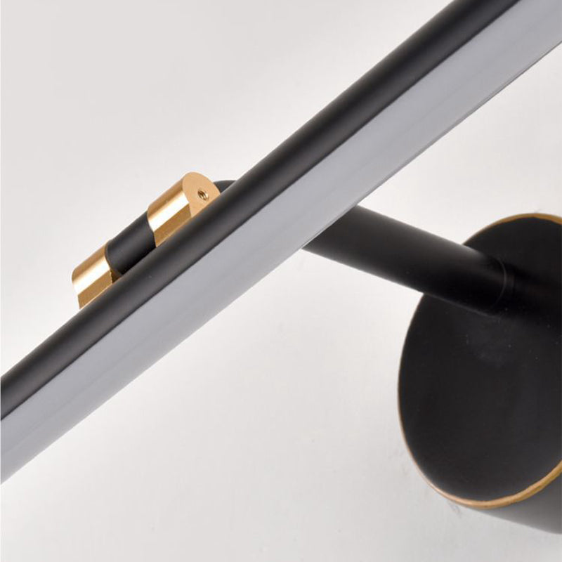 Metal linear Shade Swing Arm Wall Lights Modern 1 Head Wall Mount Fixture