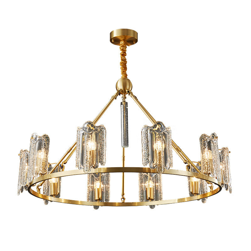 Contemporary Copper Ceiling Pendant Light Metal Hanging Pendant Light for Living Room