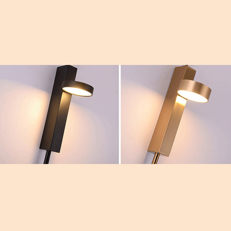 Linear Wall Mounted Lamp Postmodern Simplicity Acrylic Wall Mount Lamp for Living Room
