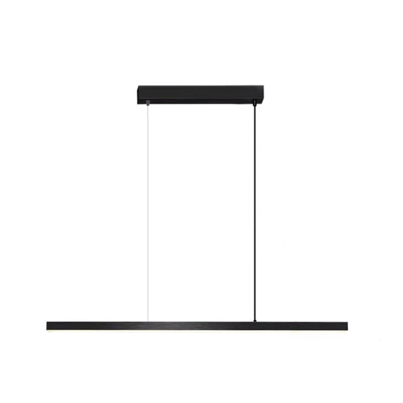 Linear Isola Lighting Acrilic Contemporary Simplicity Fishings a sospensione per il ristorante