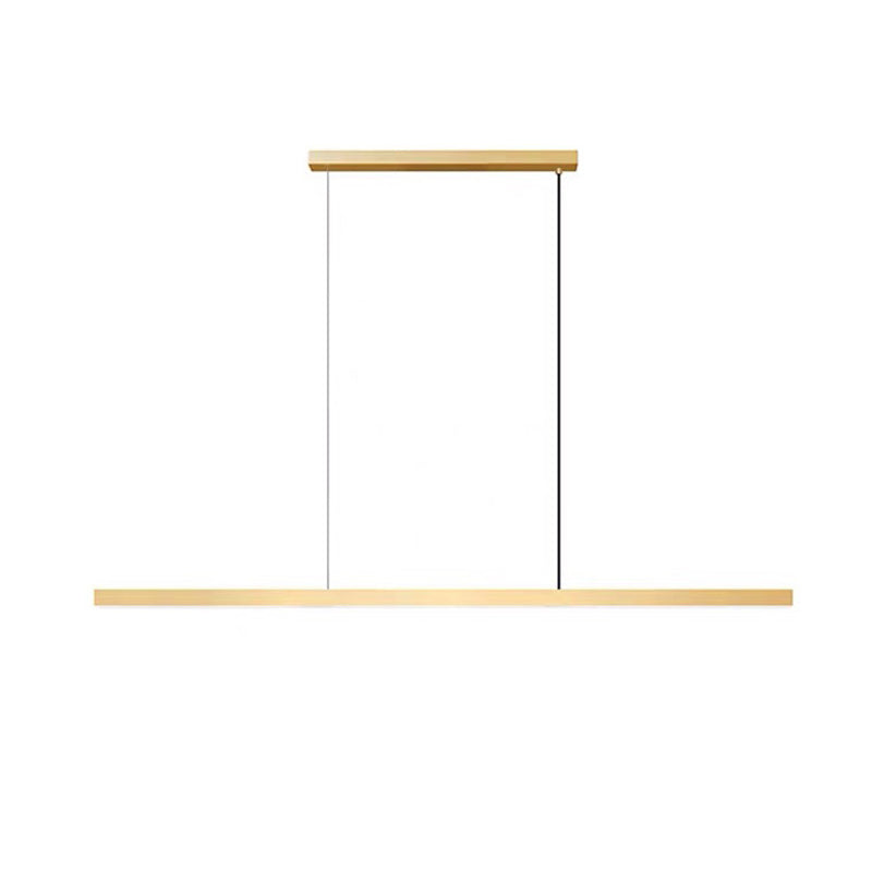 Linear Isola Lighting Acrilic Contemporary Simplicity Fishings a sospensione per il ristorante