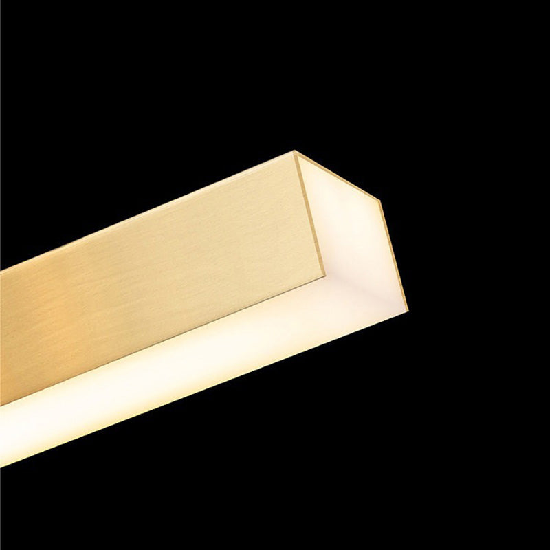 Linear Isola Lighting Acrilic Contemporary Simplicity Fishings a sospensione per il ristorante