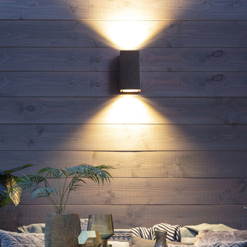 Disparo metálico de la plataforma de pared de la pared del hogar para el porche del pasillo