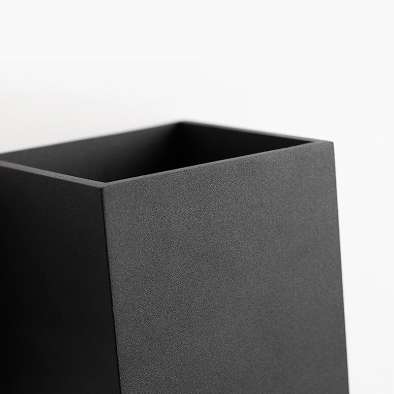 Cubo accesorios de iluminación neutral caliente con sombra de vidrio transparente para dormitorio